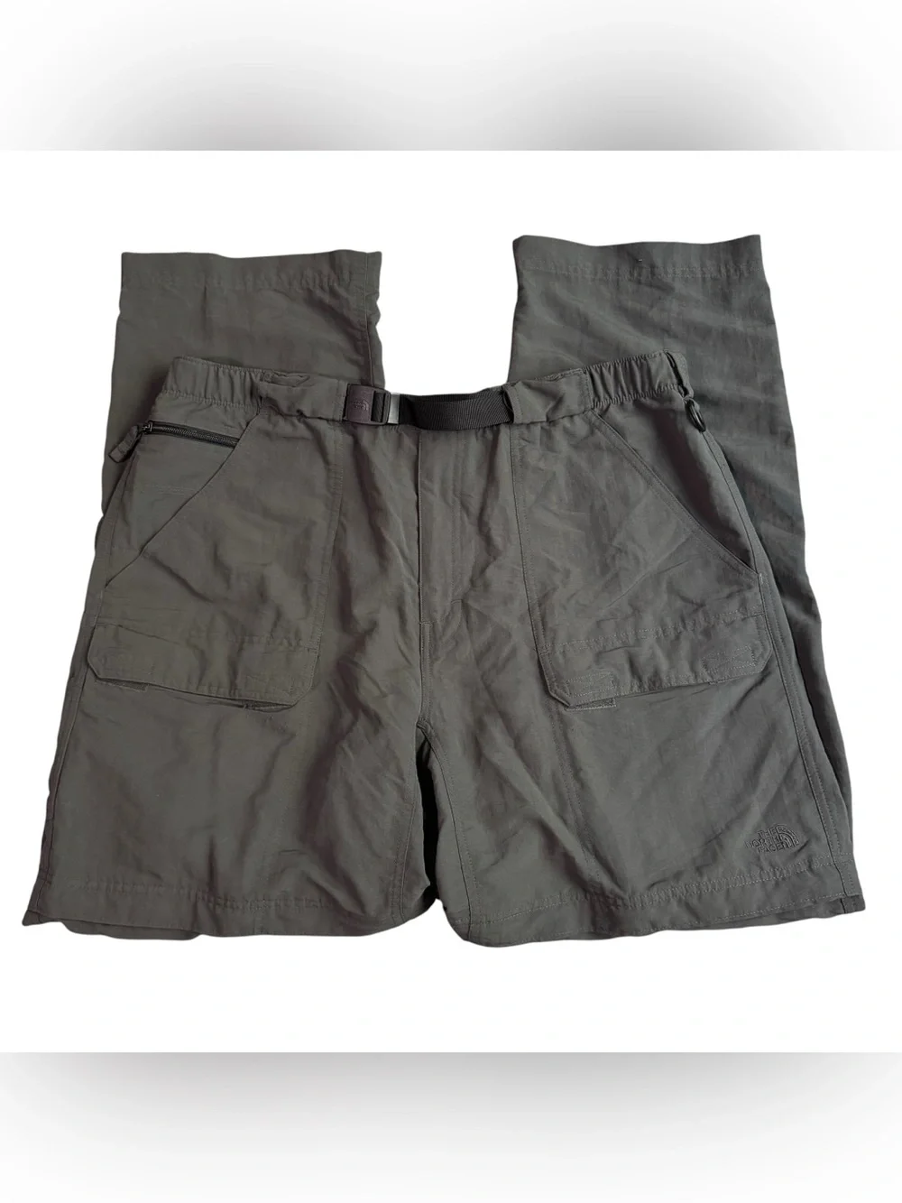 North Face Paramount Peak Convertible Cargo Pants/Shorts Mens XL Dark Grey A146